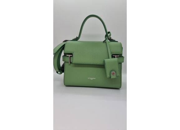 Image Sac à main LE TANNEUR Porté croisé Cuir Vert