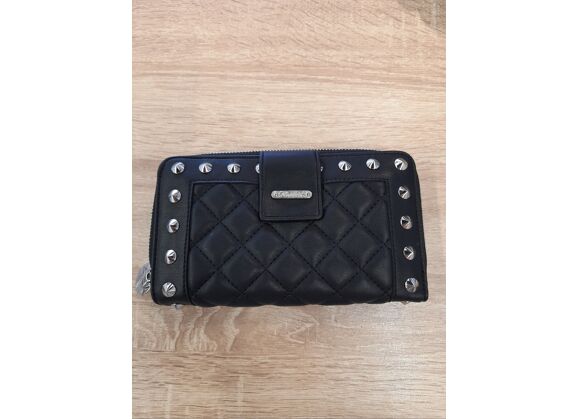 Image Portefeuille Cuir Noir